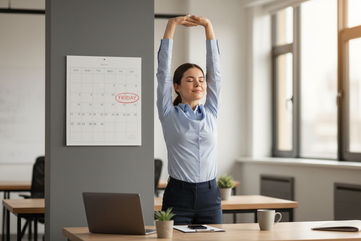 Rutina de viernes que te devuelve el fin de semana