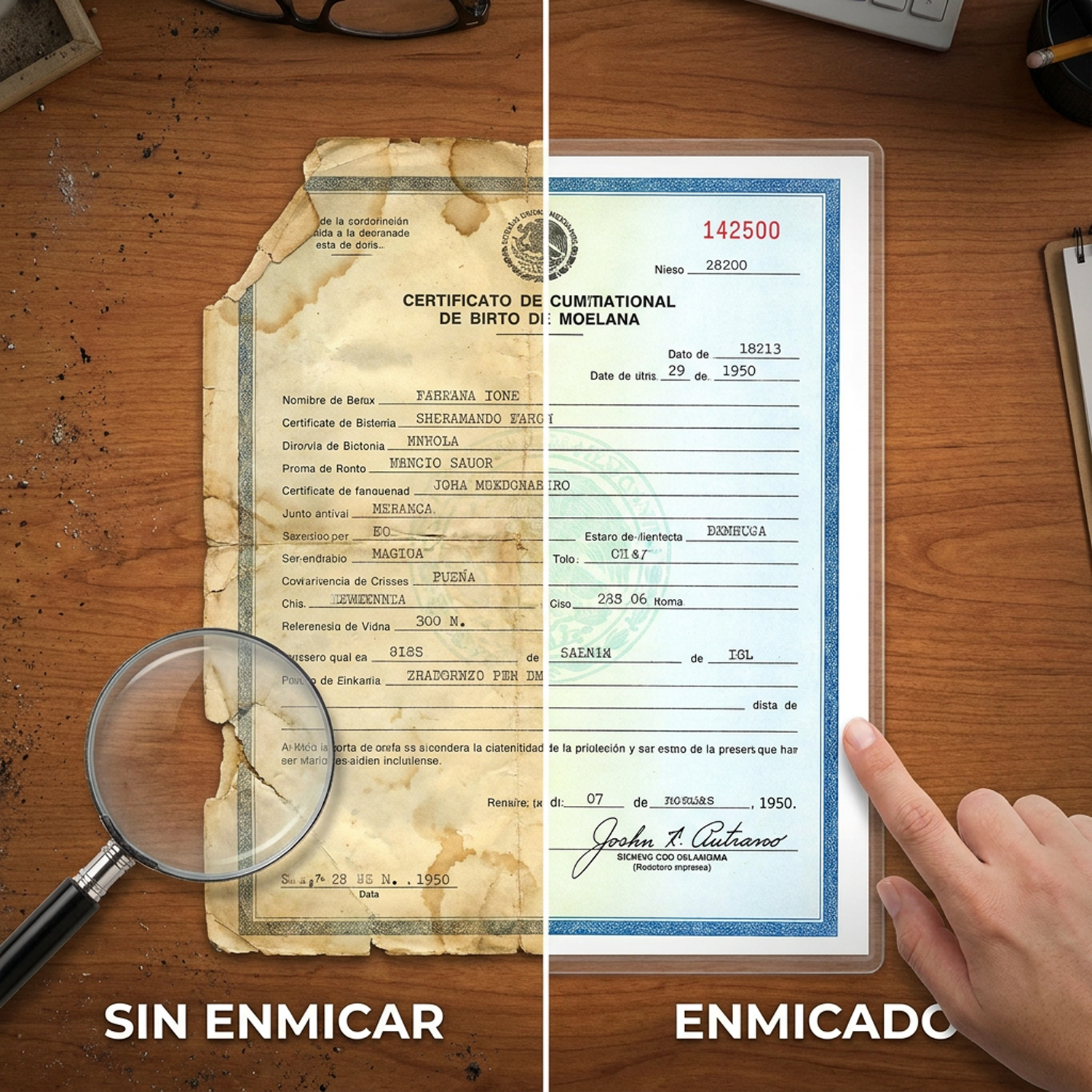 ¿Cómo hacer que tus documentos duren más con el enmicado?