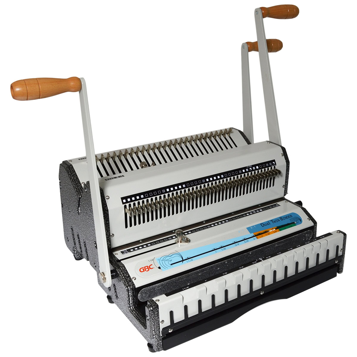 Engargoladora Dual Twinbinder, arillo metálico AWM-D