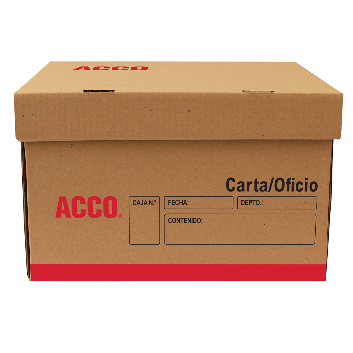 Caja para archivo Kraft carta / oficio
