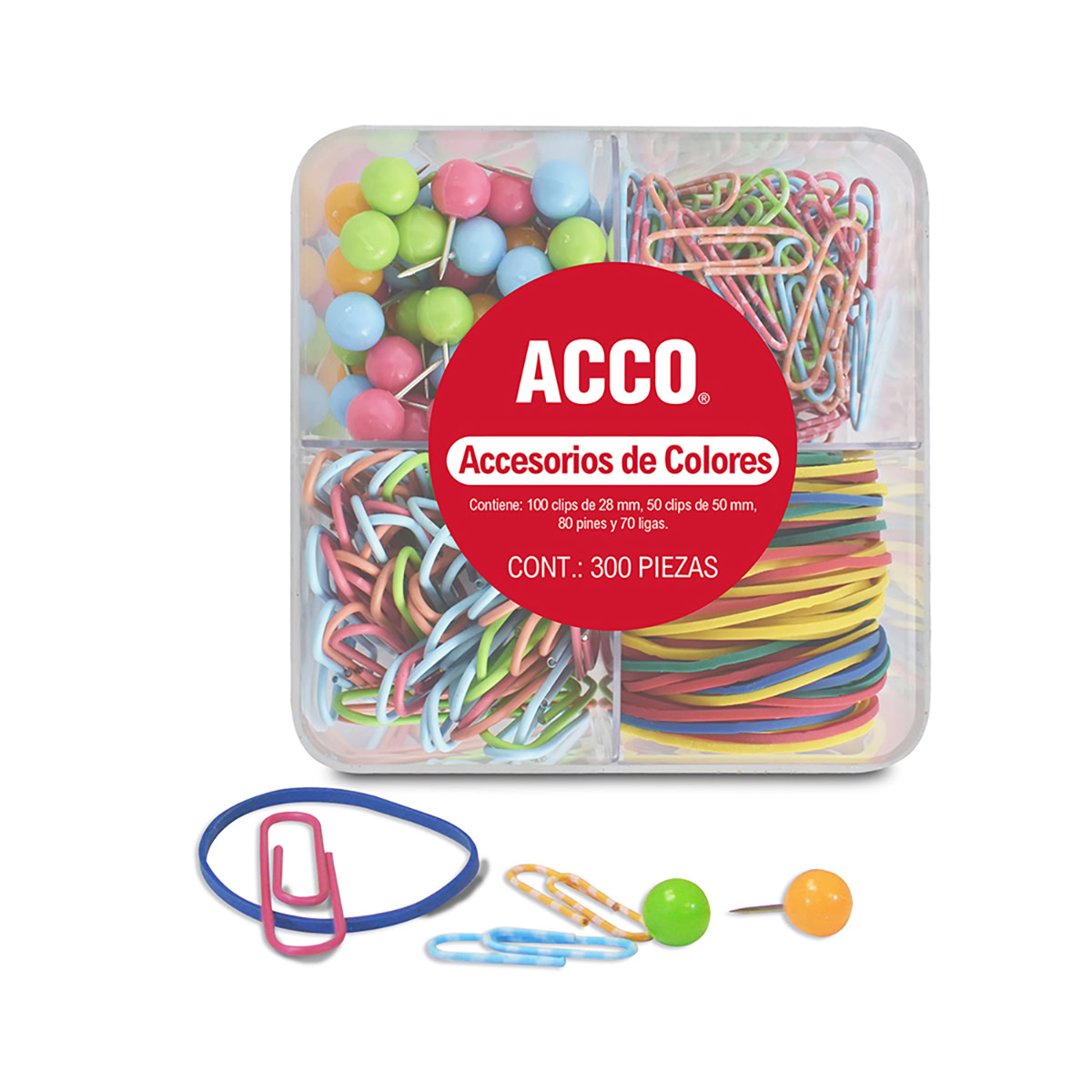 Set Clips y accesorios Fresa 300 piezas