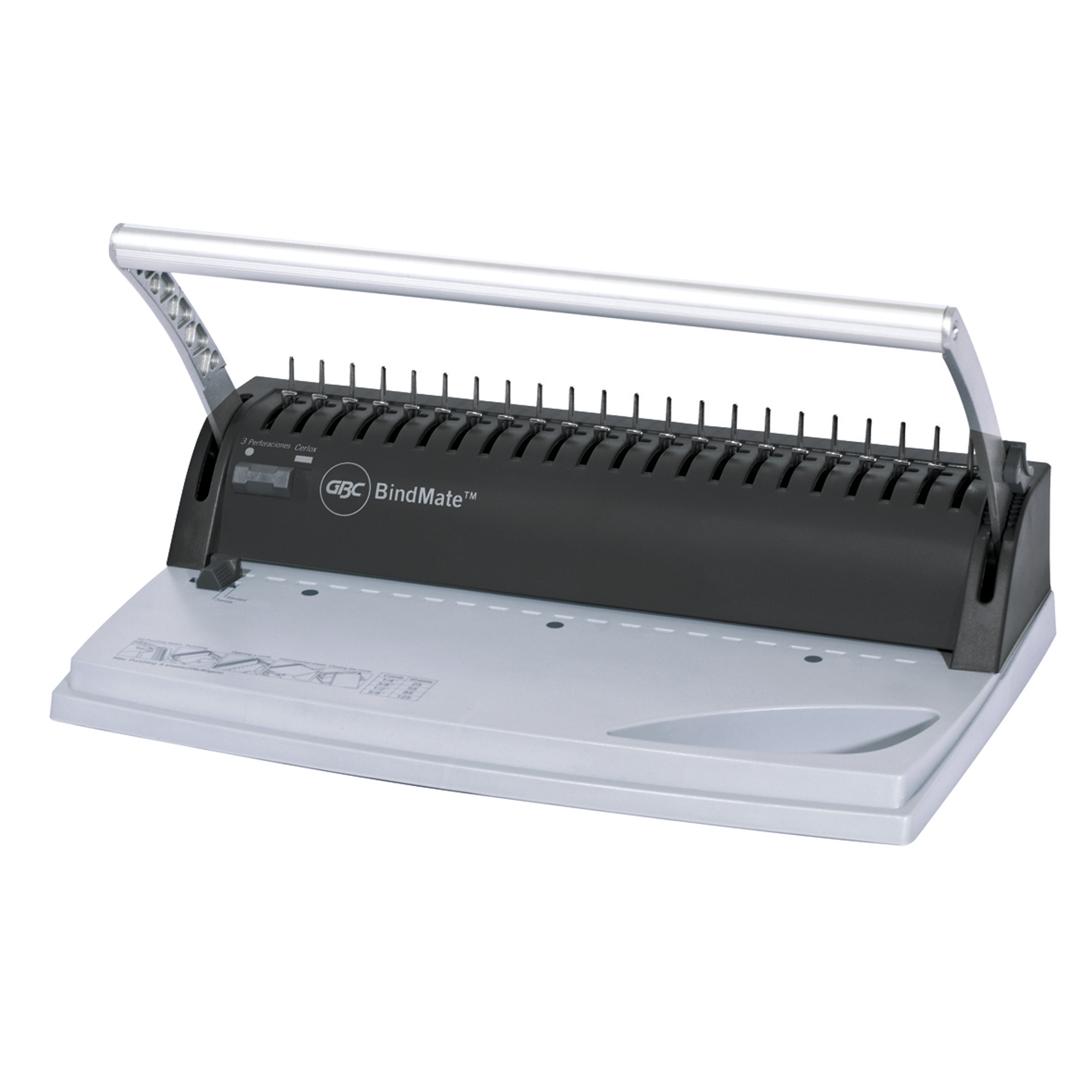 Engargoladora portátil BindMate, arillo plástico CERLOX GBC P5009