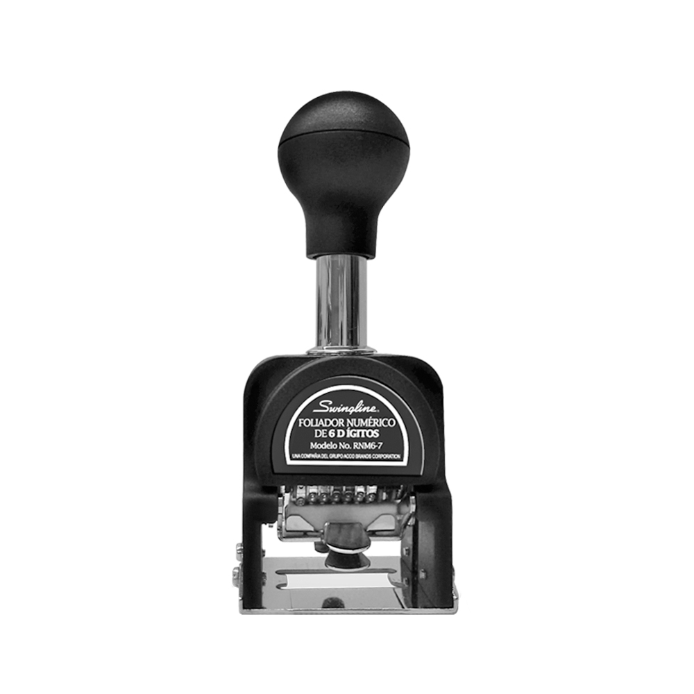 Foliador Numérico de 6 dígitos