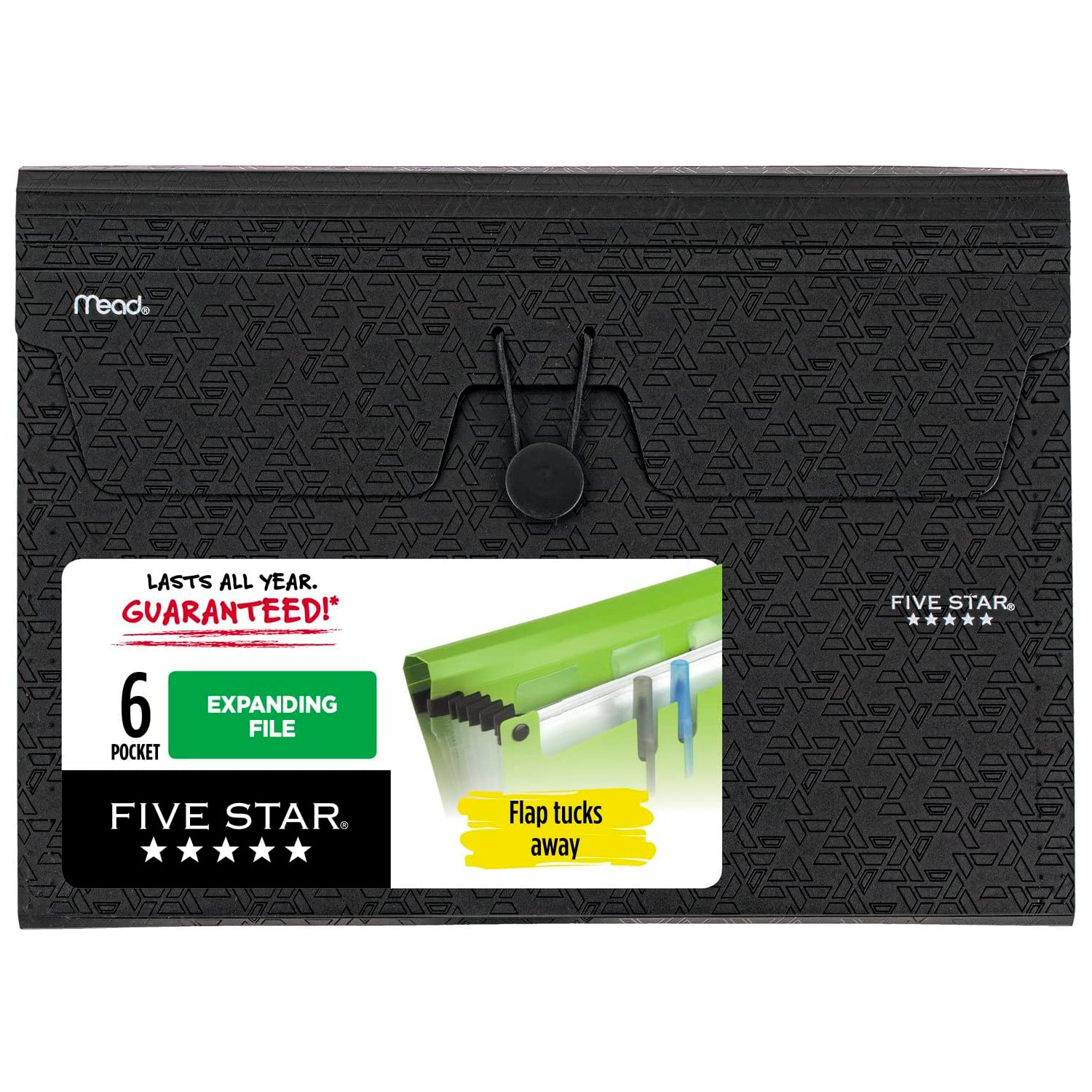 Carpeta Five Star Organizador De Archivos Con 6 Divisiones