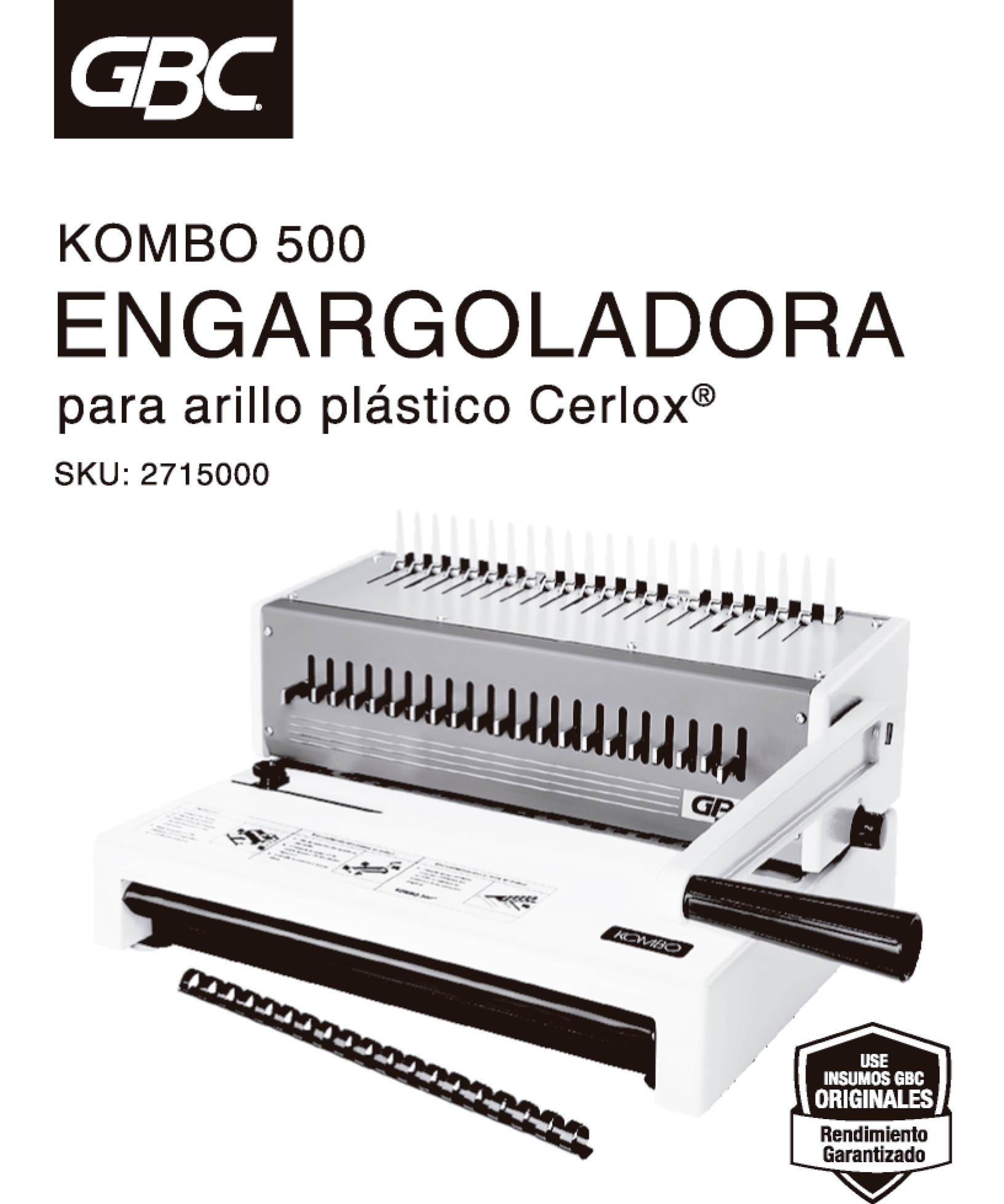 2715000 Manual de usuario y garantía 